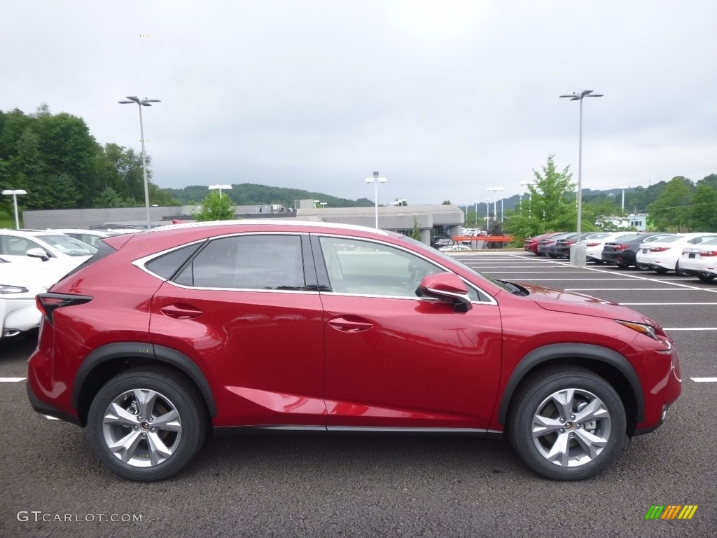 2017 NX 200t AWD - Matador Red Mica / Creme photo #2