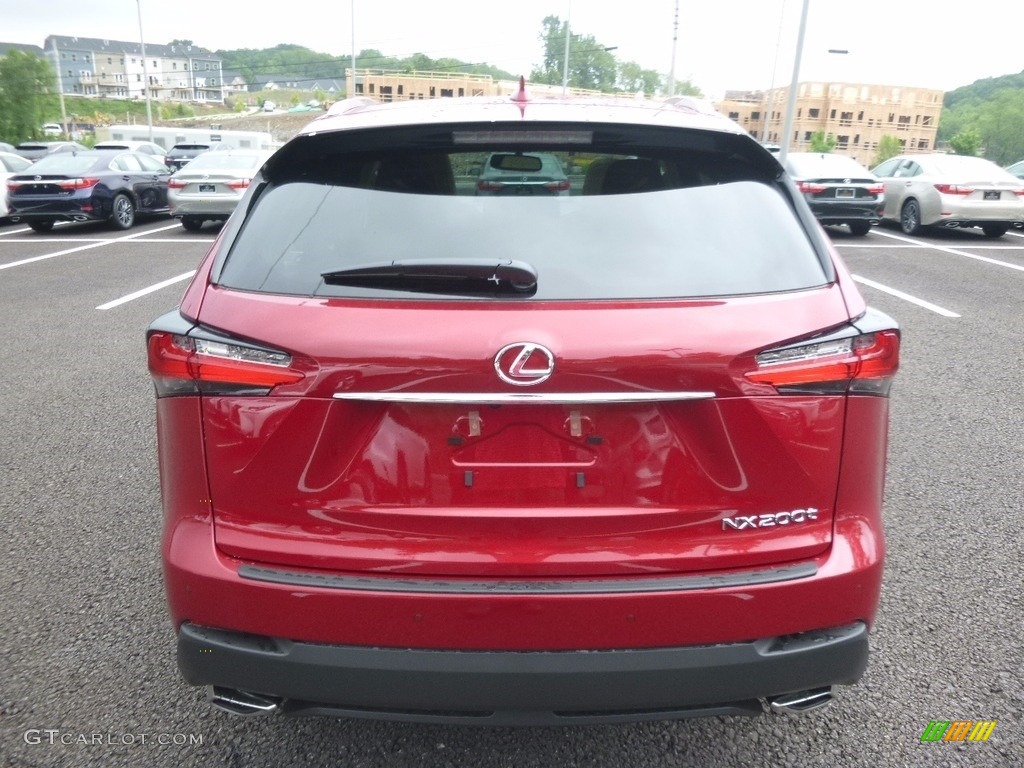 2017 NX 200t AWD - Matador Red Mica / Creme photo #6