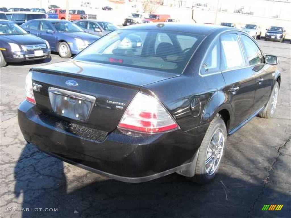 2009 Taurus Limited AWD - Tuxedo Black Metallic / Black photo #4