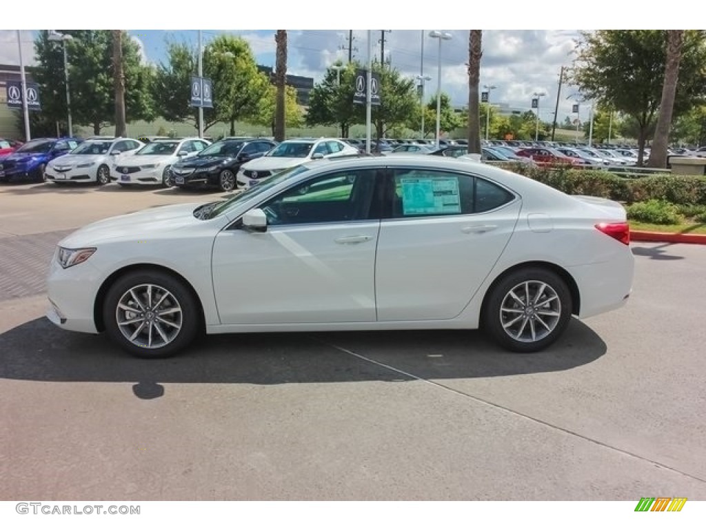 2018 TLX Technology Sedan - Bellanova White Pearl / Ebony photo #4