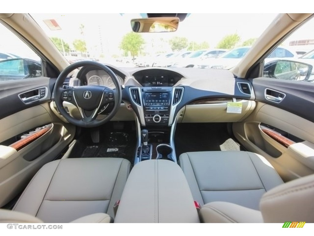 Parchment Interior 2018 Acura TLX Sedan Photo #121823965