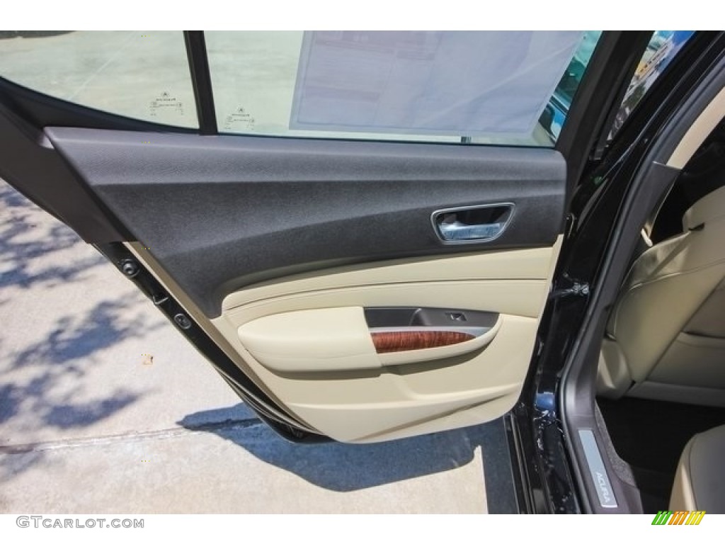 2018 Acura TLX Sedan Parchment Door Panel Photo #121823998