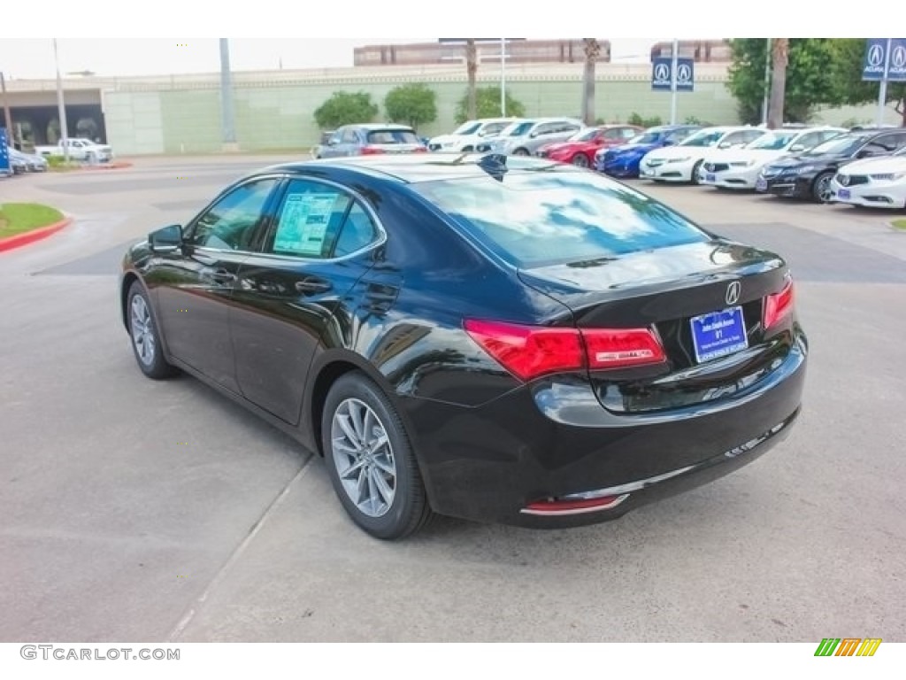 2018 TLX Technology Sedan - Crystal Black Pearl / Parchment photo #5