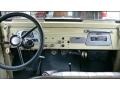 1966 Toyota Land Cruiser Gray/Cream Interior Dashboard Photo