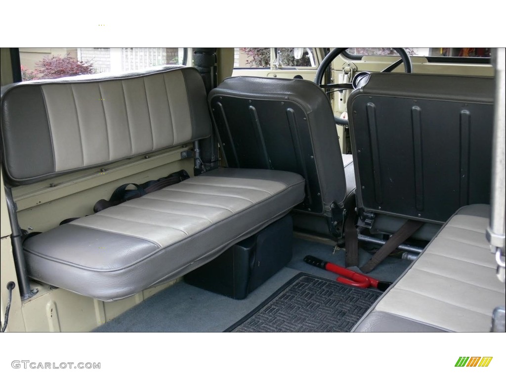 1966 Toyota Land Cruiser FJ40 Rear Seat Photo #121825152