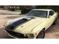 Light Ivy Yellow 1970 Ford Mustang Mach 1