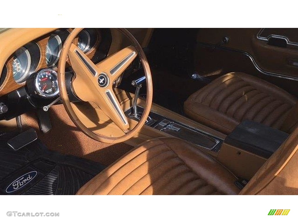 1970 Mustang Mach 1 - Light Ivy Yellow / Ginger photo #5