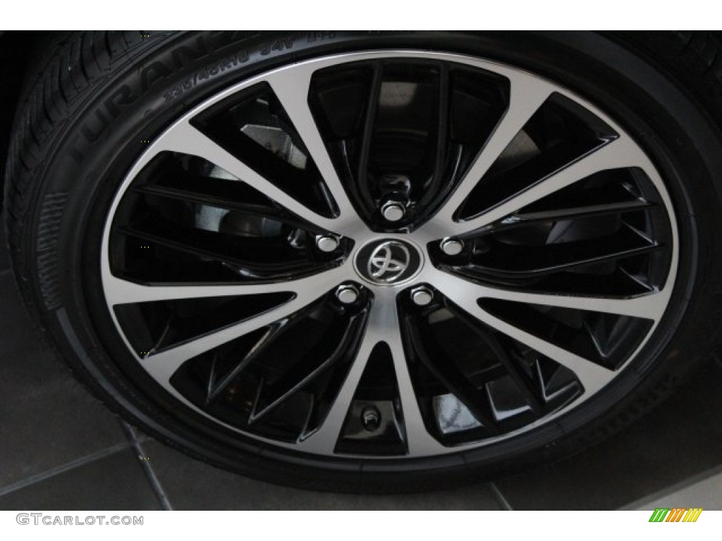 2018 Camry SE - Midnight Black Metallic / Black photo #5