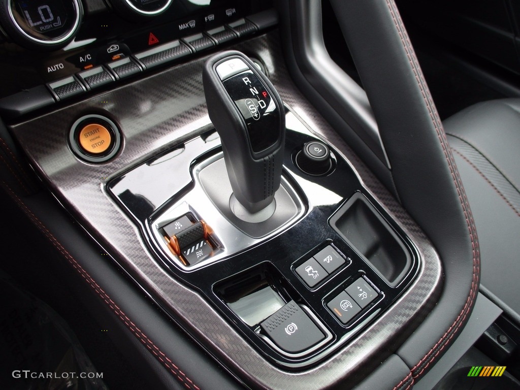 2015 F-TYPE R Coupe - Ultimate Black Metallic / Jet photo #13