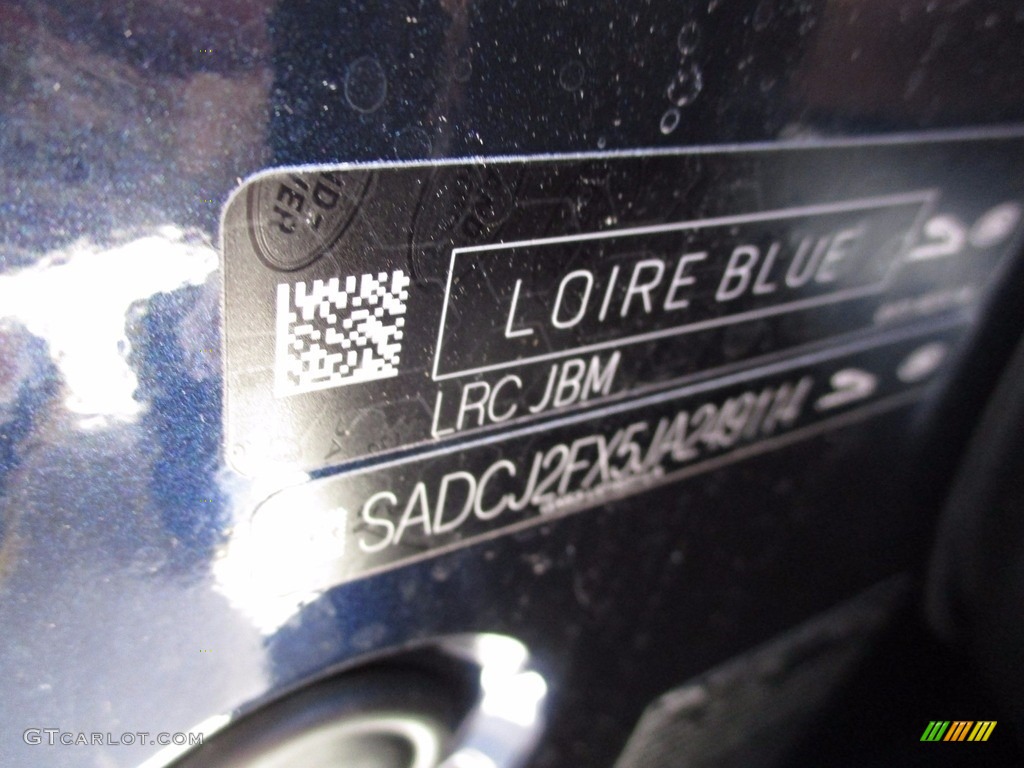 2018 F-PACE 25t AWD Premium - Loire Blue Metallic / Ebony photo #19