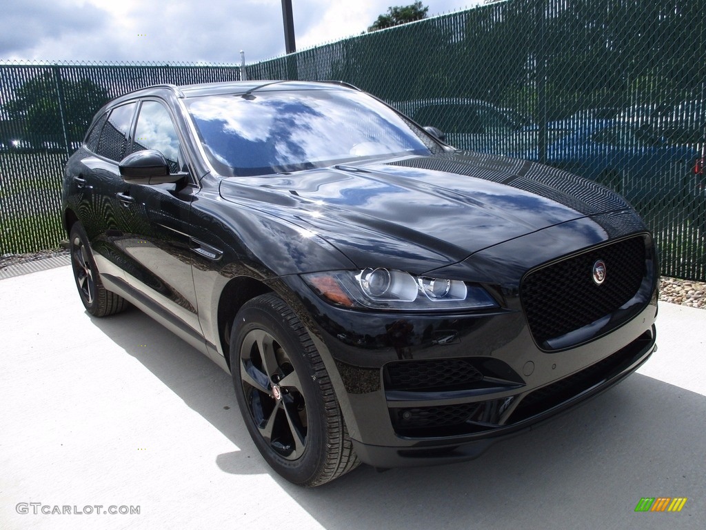 2018 F-PACE 25t AWD Premium - Narvik Black / Ebony photo #5