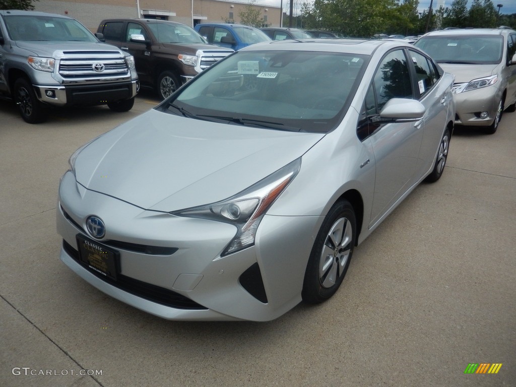 2017 Prius Prius Four - Classic Silver Metallic / Black photo #1