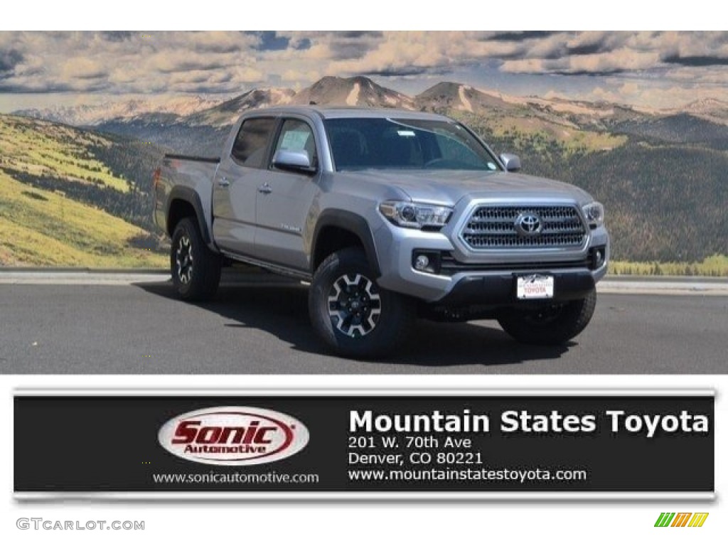 Silver Sky Metallic Toyota Tacoma