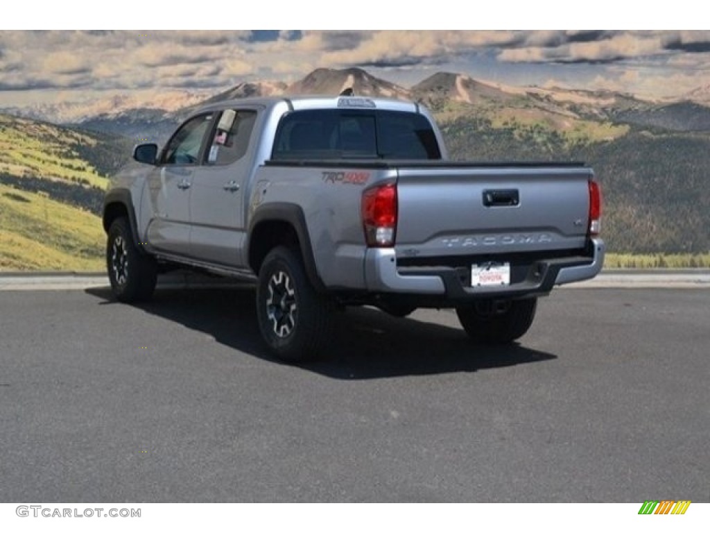 2017 Tacoma TRD Off Road Double Cab 4x4 - Silver Sky Metallic / TRD Graphite photo #3