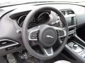2018 Jaguar F-PACE Light Oyster Interior Steering Wheel Photo