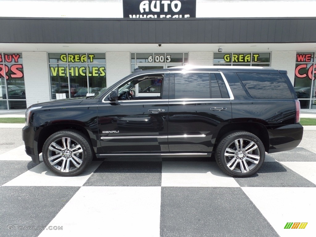 2017 Yukon SLT 4WD - Onyx Black / Jet Black photo #1