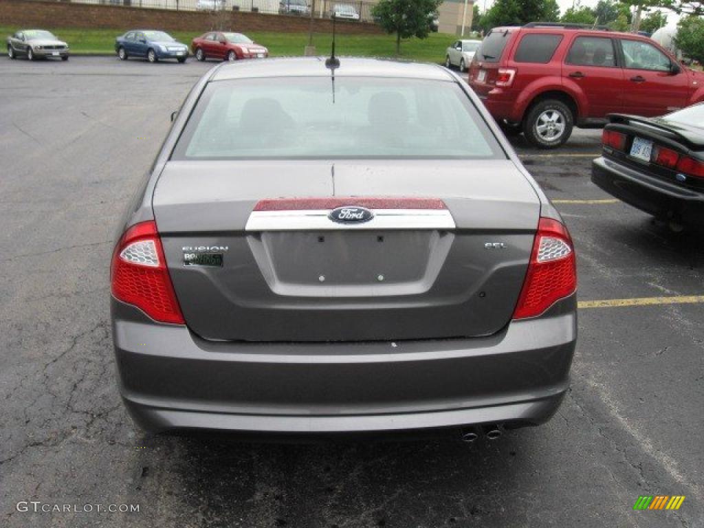 2010 Fusion SEL - Sterling Grey Metallic / Charcoal Black photo #5