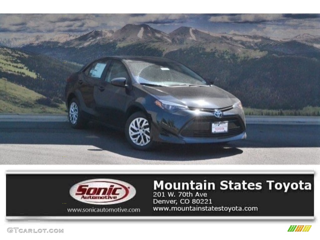 Black Sand Pearl Toyota Corolla