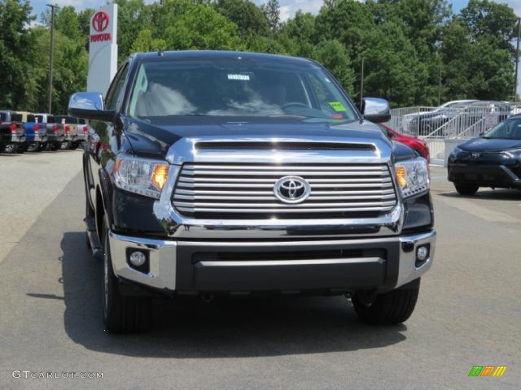 2017 Tundra Limited CrewMax - Midnight Black Metallic / Graphite photo #2