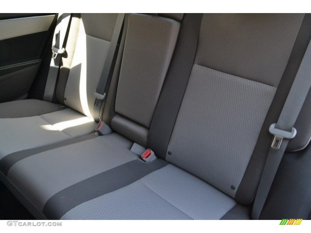 2017 Corolla LE - Black Sand Pearl / Ash Gray photo #7