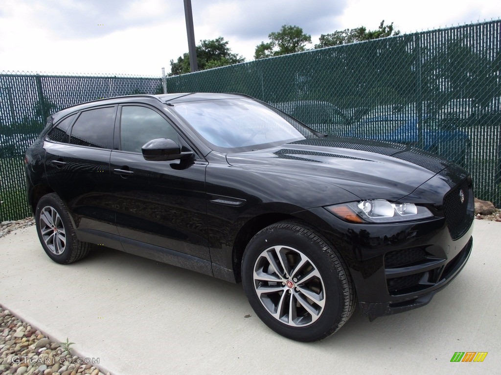 2018 F-PACE 35t AWD Premium - Narvik Black / Ebony photo #1