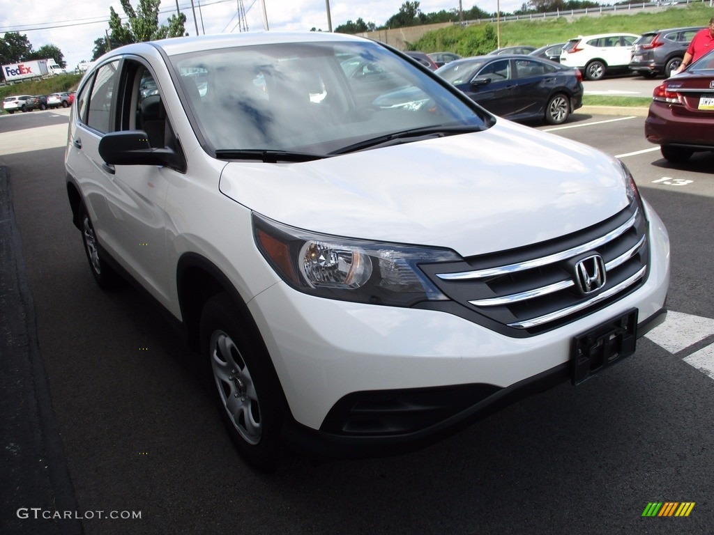 2014 CR-V LX AWD - White Diamond Pearl / Gray photo #6