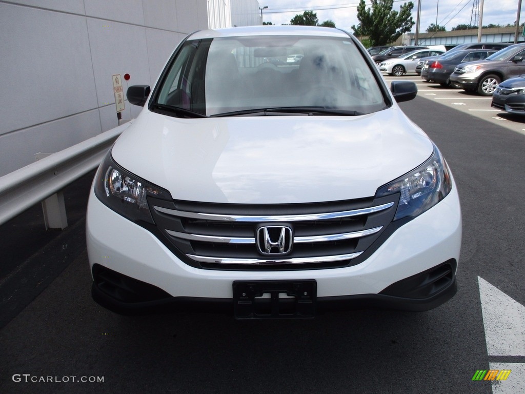 2014 CR-V LX AWD - White Diamond Pearl / Gray photo #7