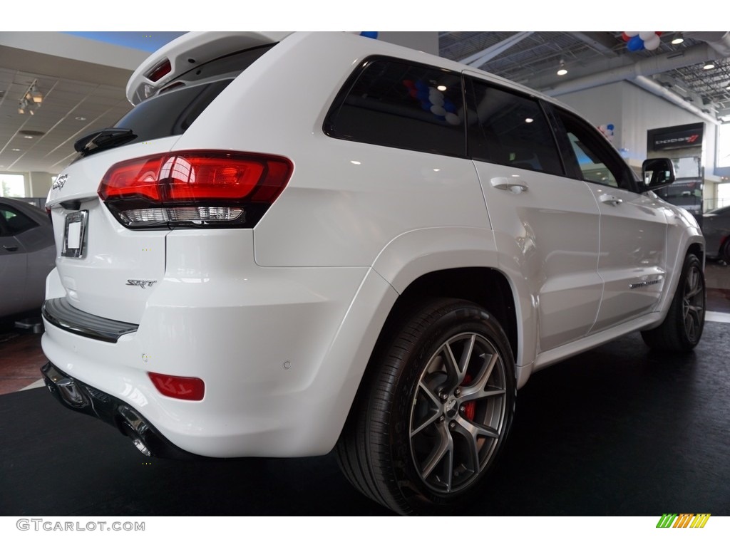 2017 Grand Cherokee SRT 4x4 - Bright White / Black photo #3