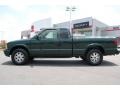 2002 Polo Green Metallic GMC Sonoma SLS Extended Cab 4x4  photo #3