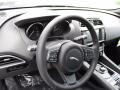 Ebony 2018 Jaguar F-PACE 25t AWD Premium Steering Wheel