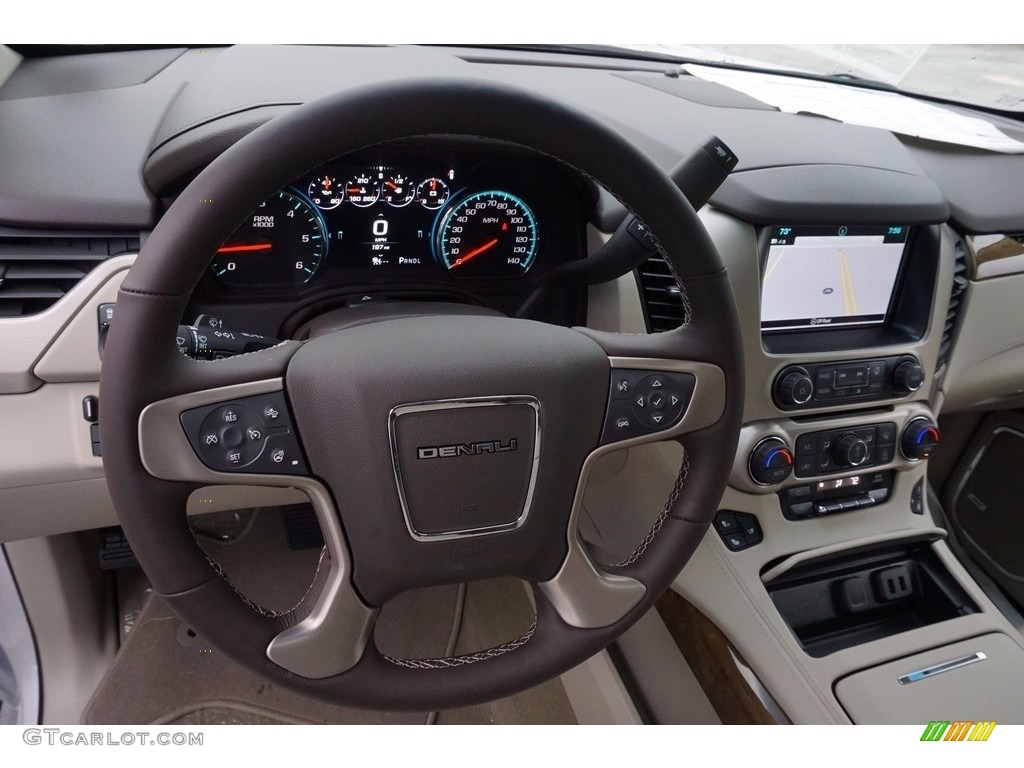 2017 GMC Yukon Denali Cocoa/­Shale Dashboard Photo #121834824