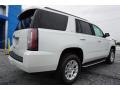 2017 White Frost Tricoat GMC Yukon SLT  photo #7