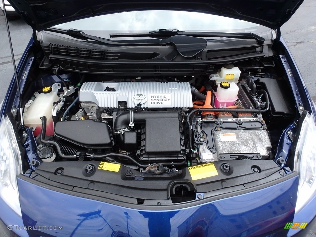2010 Prius Hybrid II - Blue Ribbon Metallic / Misty Gray photo #17