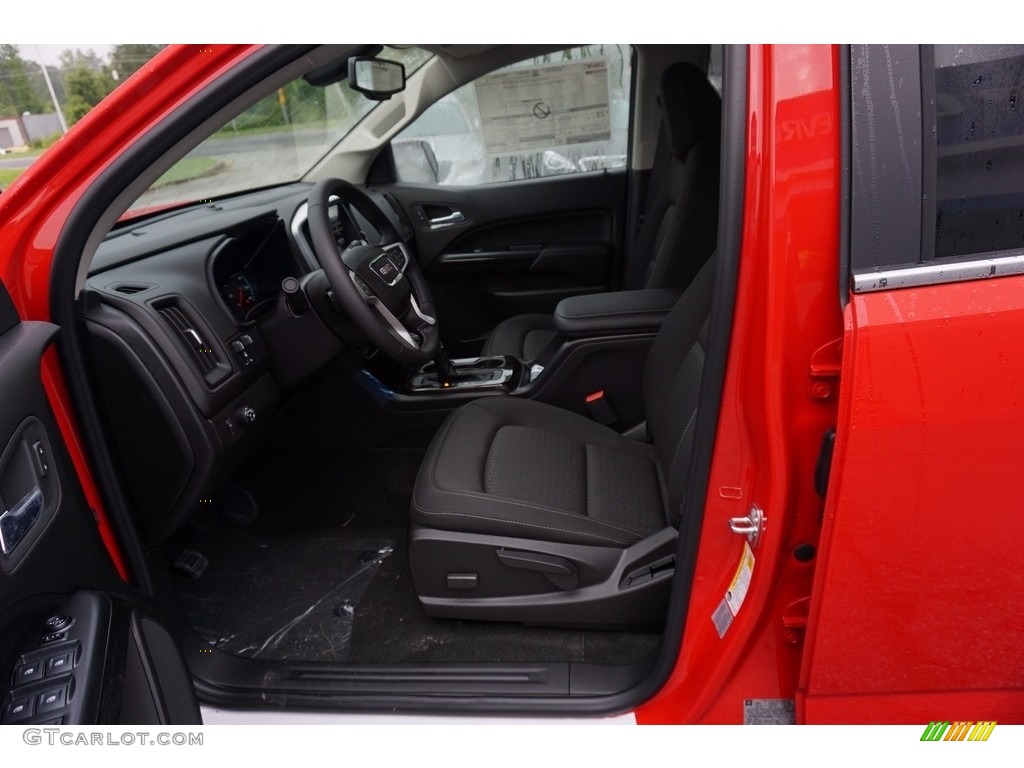 2017 Canyon SLE Crew Cab - Cardinal Red / Jet Black photo #9