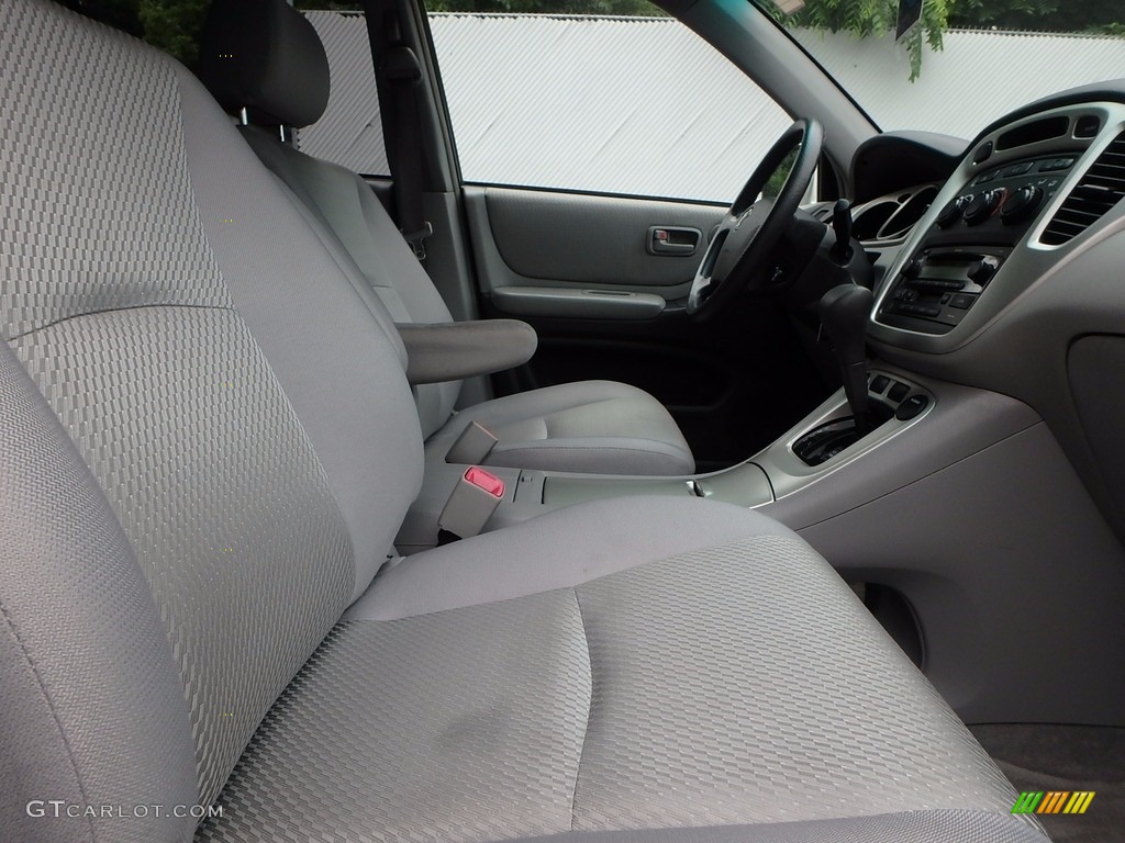 2006 Highlander V6 4WD - Millenium Silver Metallic / Ash Gray photo #14