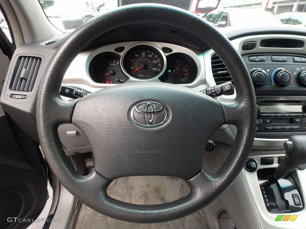 2006 Highlander V6 4WD - Millenium Silver Metallic / Ash Gray photo #21