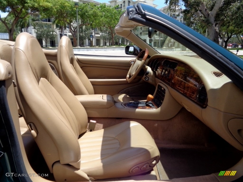 1997 XK XK8 Convertible - British Racing Green / Coffee photo #12