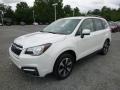 Crystal White Pearl 2018 Subaru Forester 2.5i Limited Exterior