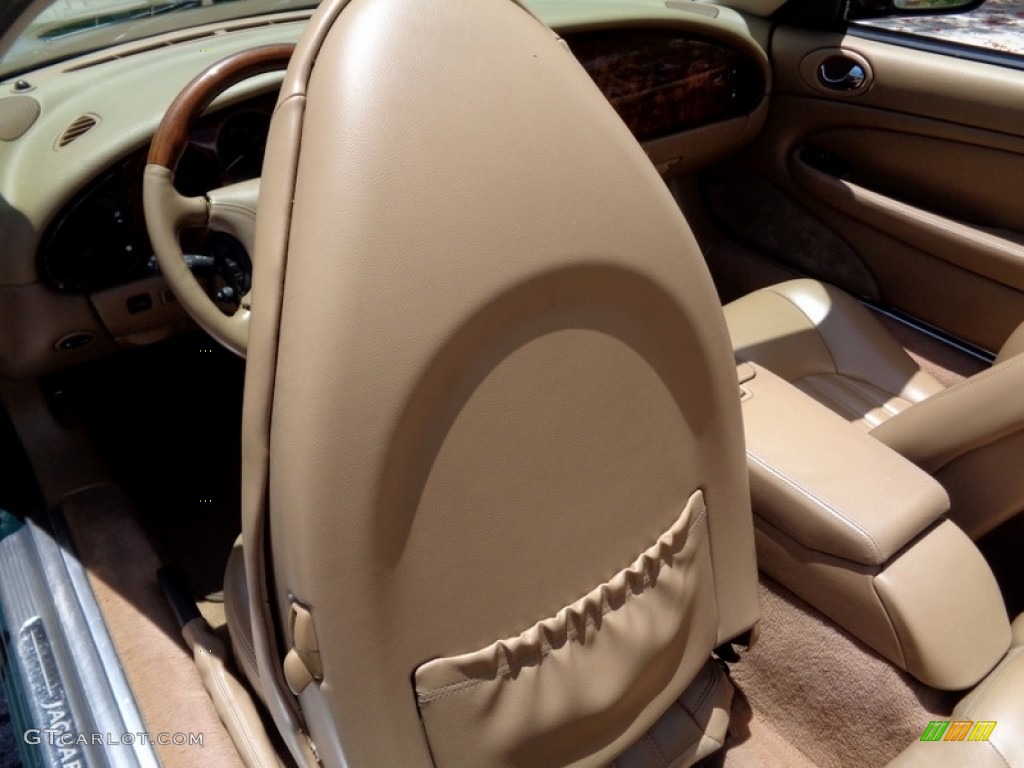 1997 XK XK8 Convertible - British Racing Green / Coffee photo #22