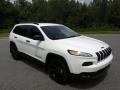 2017 Bright White Jeep Cherokee Sport 4x4  photo #4