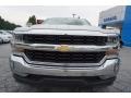 2017 Silver Ice Metallic Chevrolet Silverado 1500 LT Crew Cab  photo #2