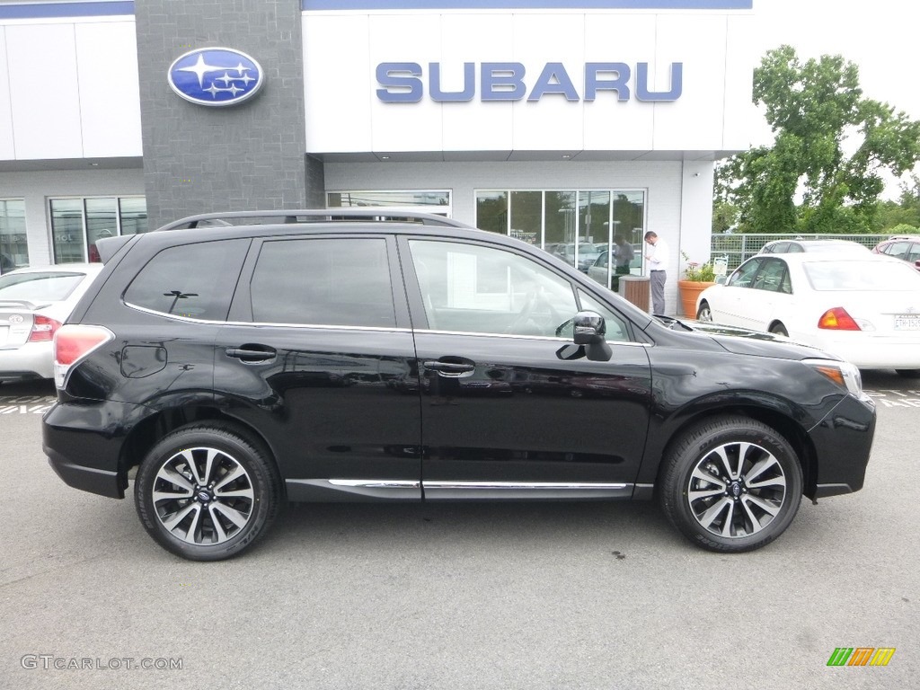 Crystal Black Silica 2018 Subaru Forester 2.0XT Touring Exterior Photo #121838130