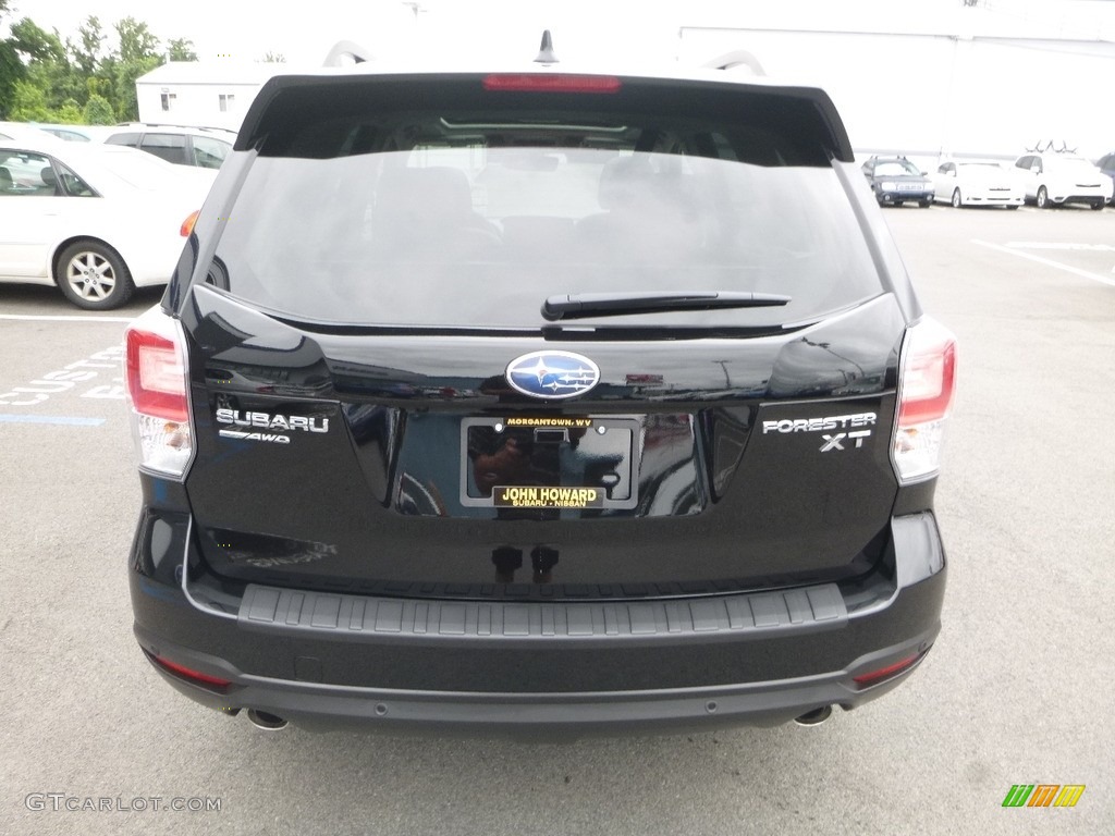 2018 Forester 2.0XT Touring - Crystal Black Silica / Brown photo #10