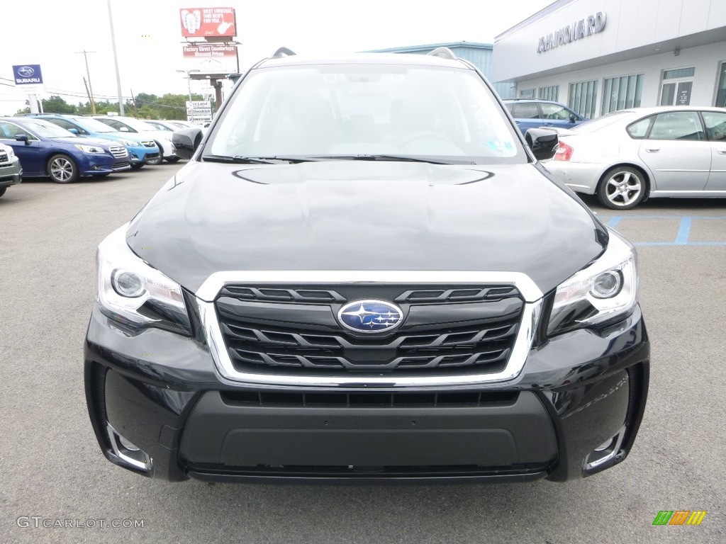 2018 Forester 2.0XT Touring - Crystal Black Silica / Brown photo #14