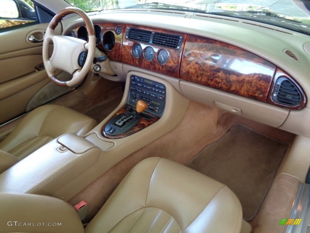 1997 XK XK8 Convertible - British Racing Green / Coffee photo #67