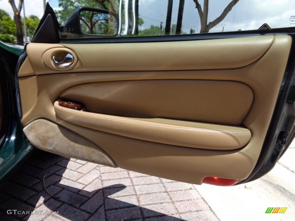 1997 XK XK8 Convertible - British Racing Green / Coffee photo #69