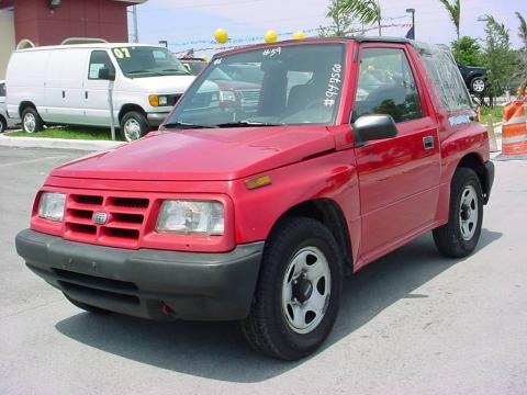 1996 Geo Tracker Soft Top Data, Info and Specs