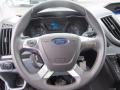 Pewter 2017 Ford Transit Wagon XLT 350 MR Long Steering Wheel