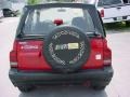 1996 Wildfire Red Geo Tracker Soft Top  photo #4