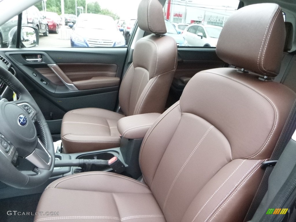 Brown Interior 2018 Subaru Forester 2.0XT Touring Photo #121838739